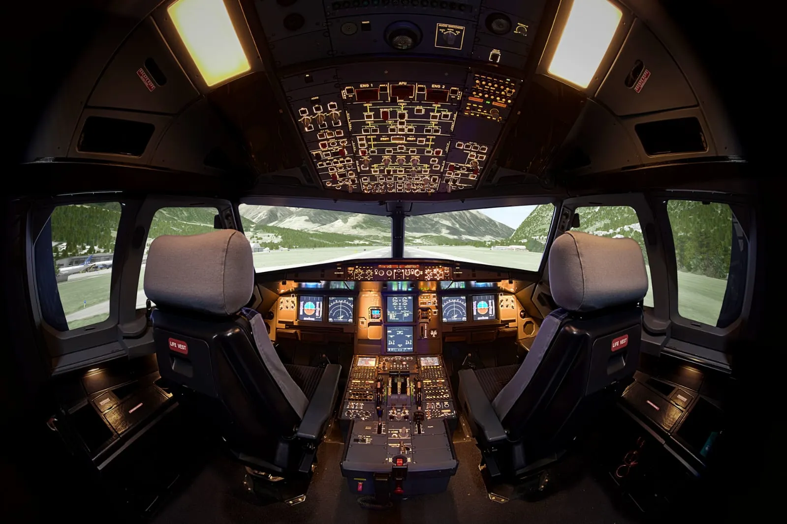 Avion A320 Simulator - Controls